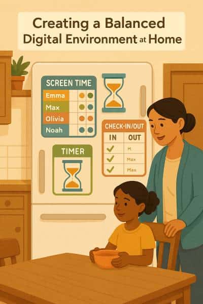 Screen Time: Visual Management Tools